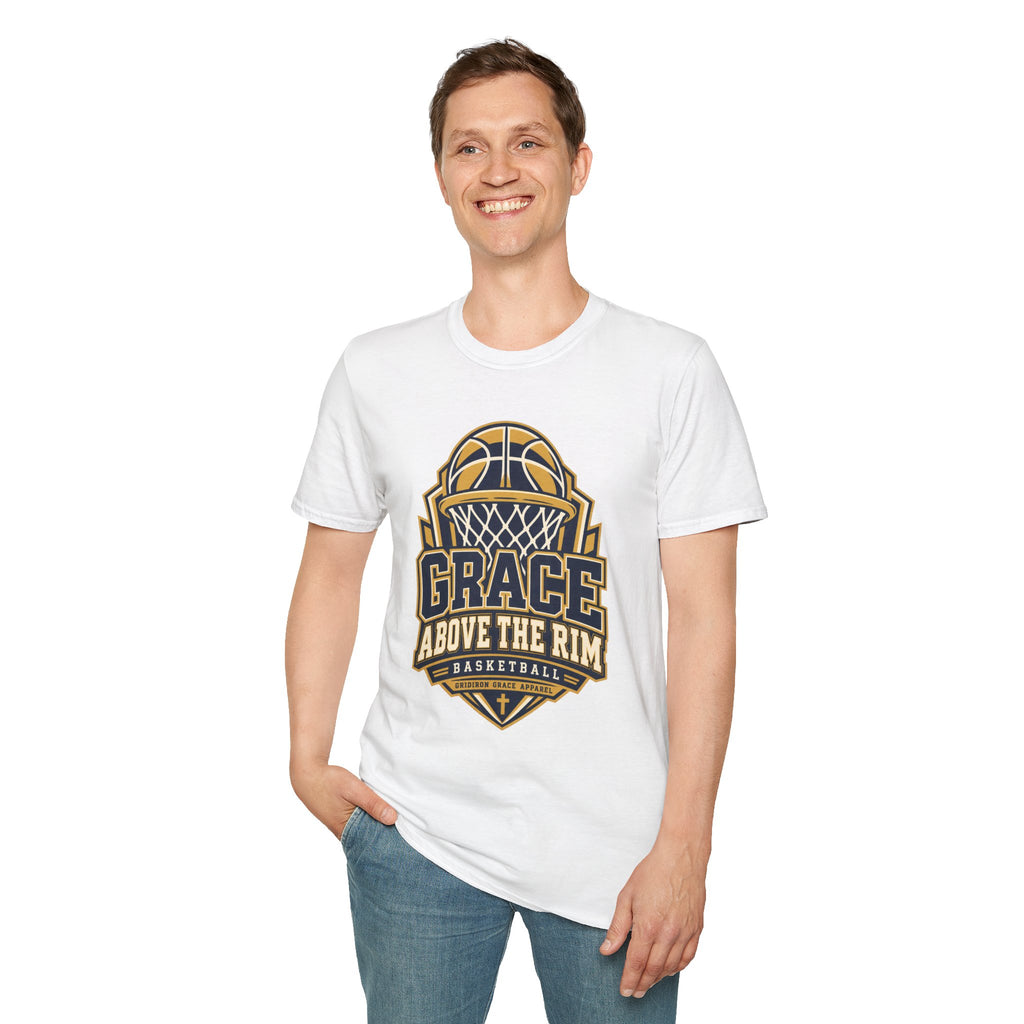 Grace Above the Rim Basketball T-Shirt