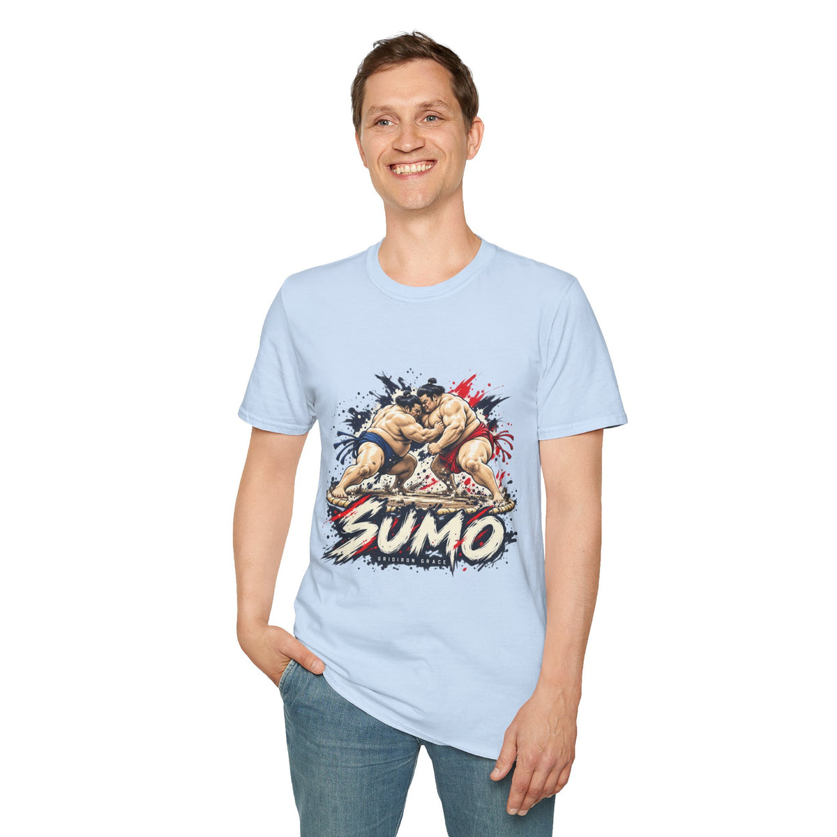 Sumo Wrestling T-Shirt — Vintage Clash Graphic Tee