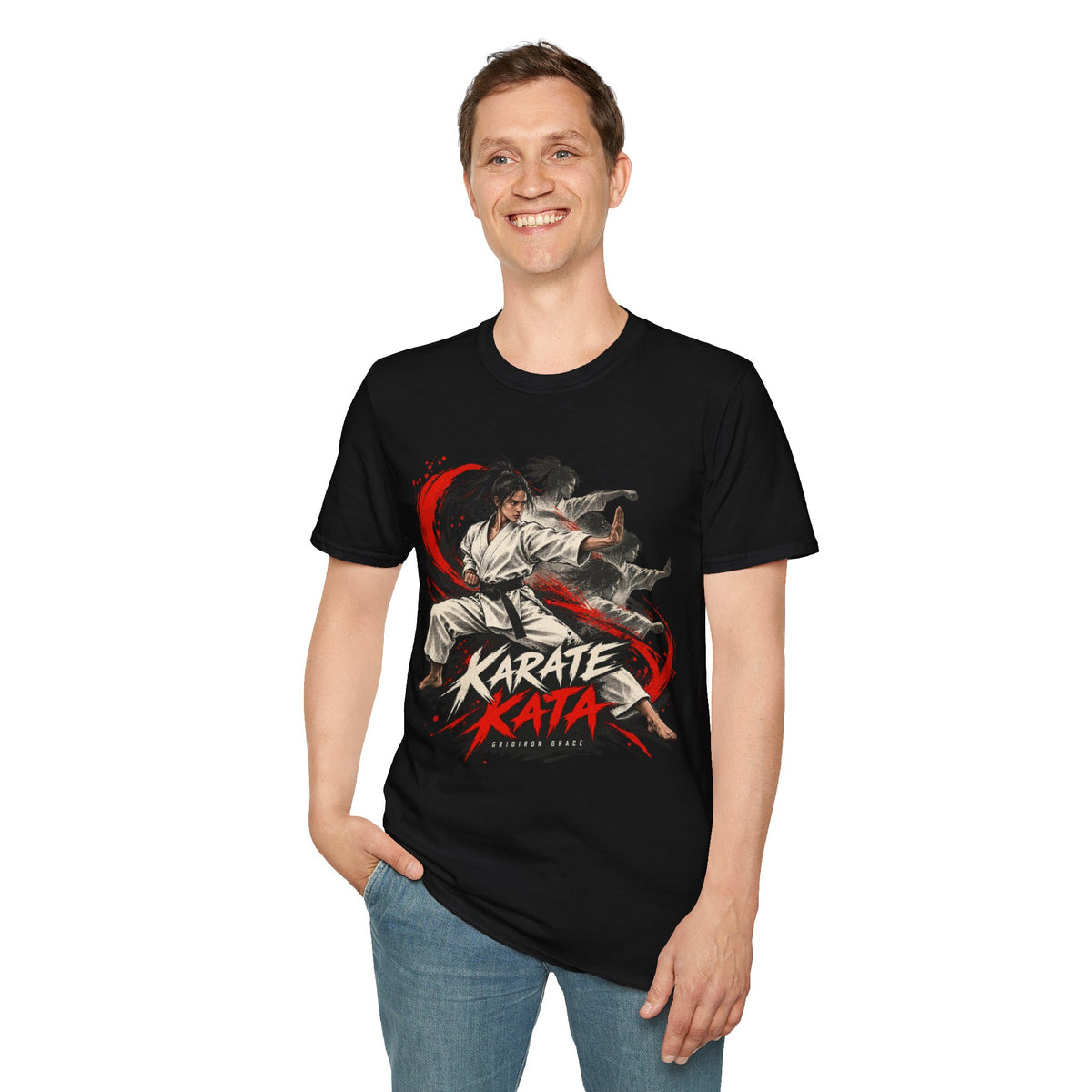 Karate Kata T-Shirt — Dynamic Martial Arts Graphic Tee