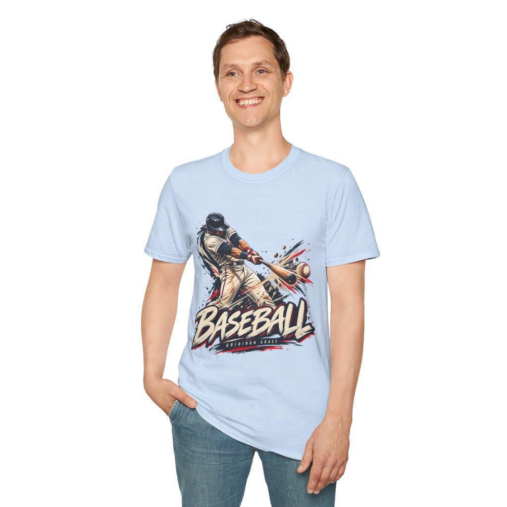 Baseball Batter Graphic T-Shirt — Vintage Action Sports Tee