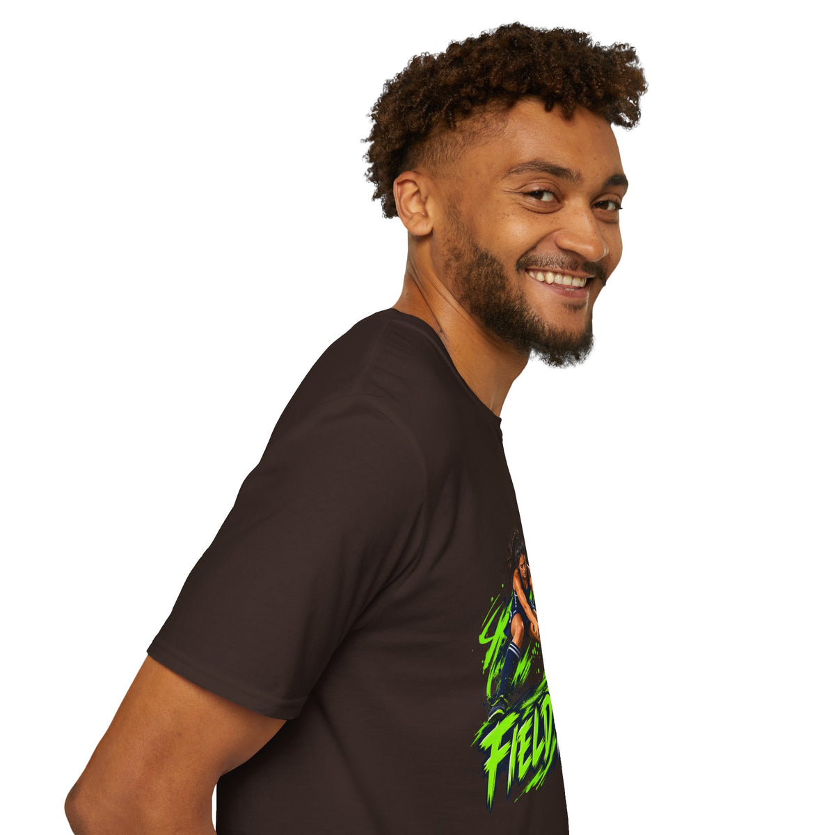 Field Hockey Players Graphic T-Shirt — Neon Action Sports Tee