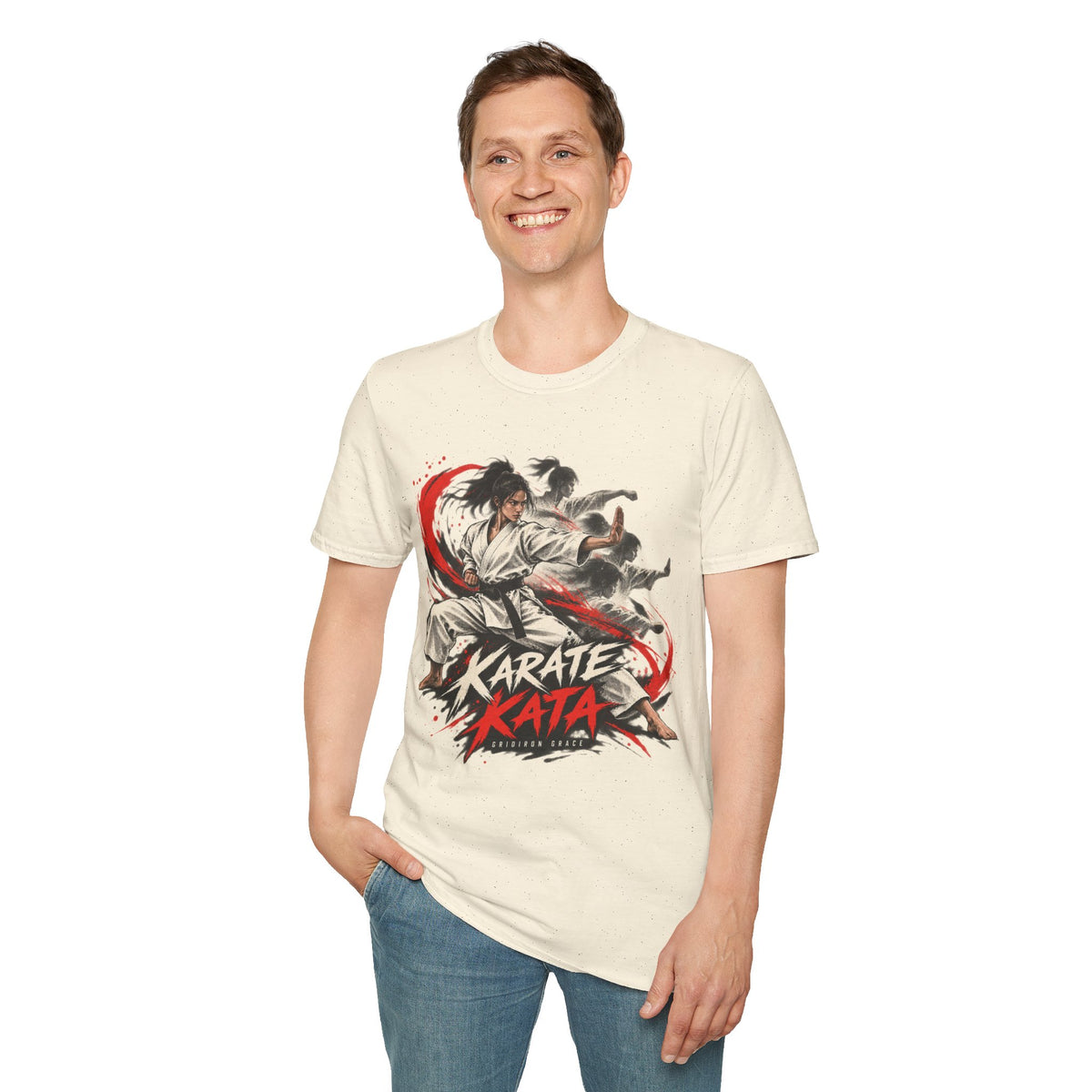 Karate Kata T-Shirt — Dynamic Martial Arts Graphic Tee