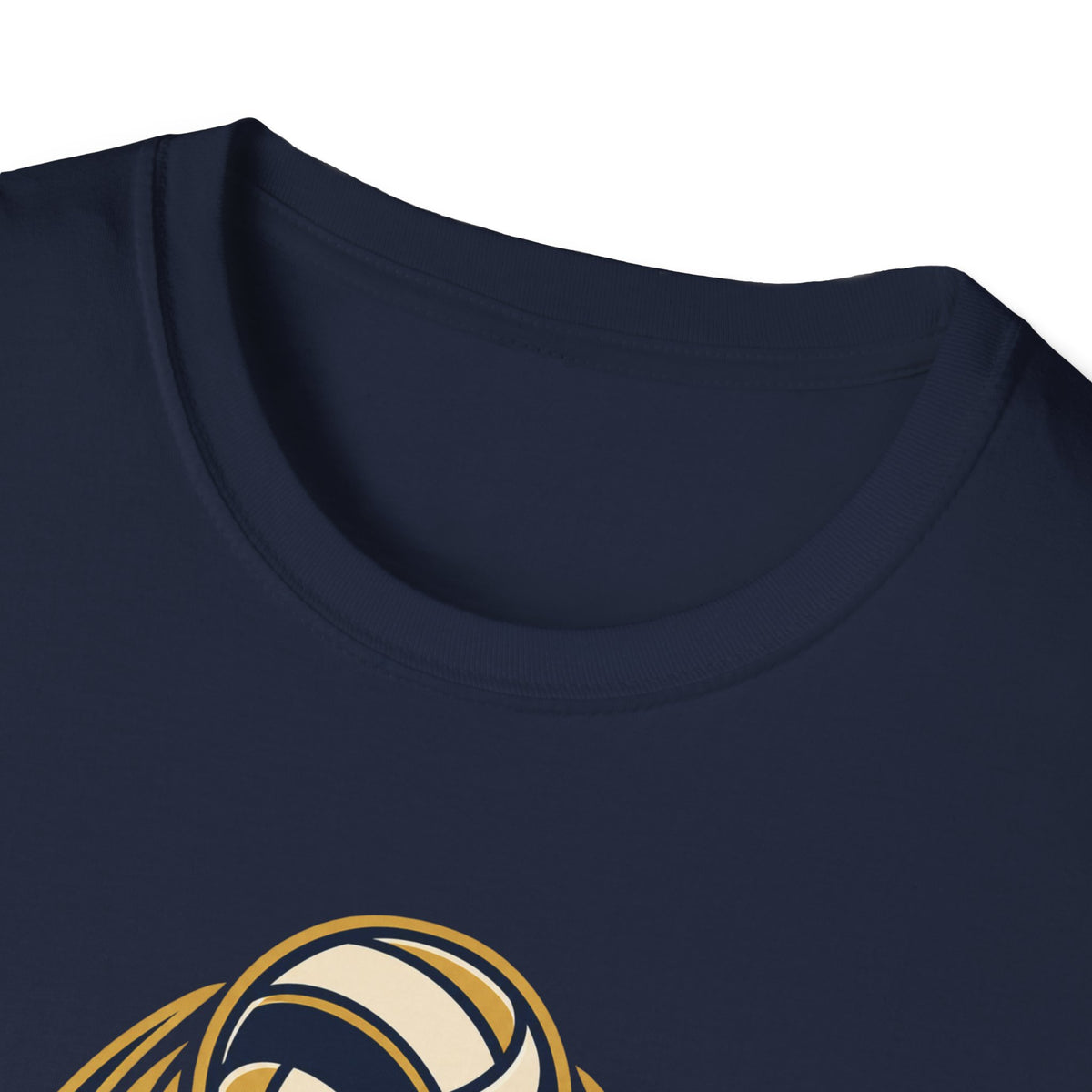Volleyball "Rise With Grace" T-Shirt — Athletic Team Tee for Players & Fans