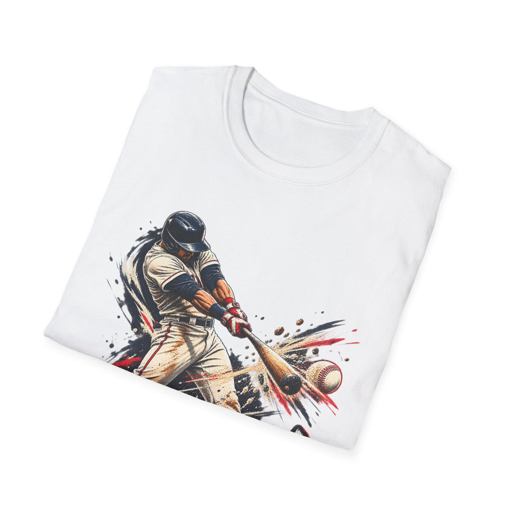 Baseball Batter Graphic T-Shirt — Vintage Action Sports Tee