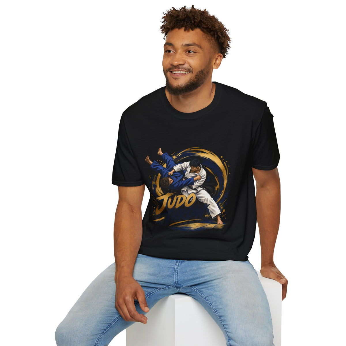 Judo Throw T-Shirt – Dynamic Martial Arts Graphic Tee