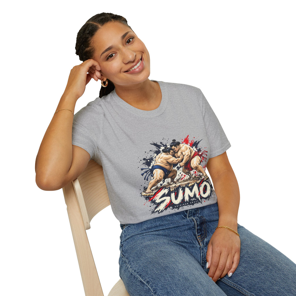 Sumo Wrestling T-Shirt — Vintage Clash Graphic Tee