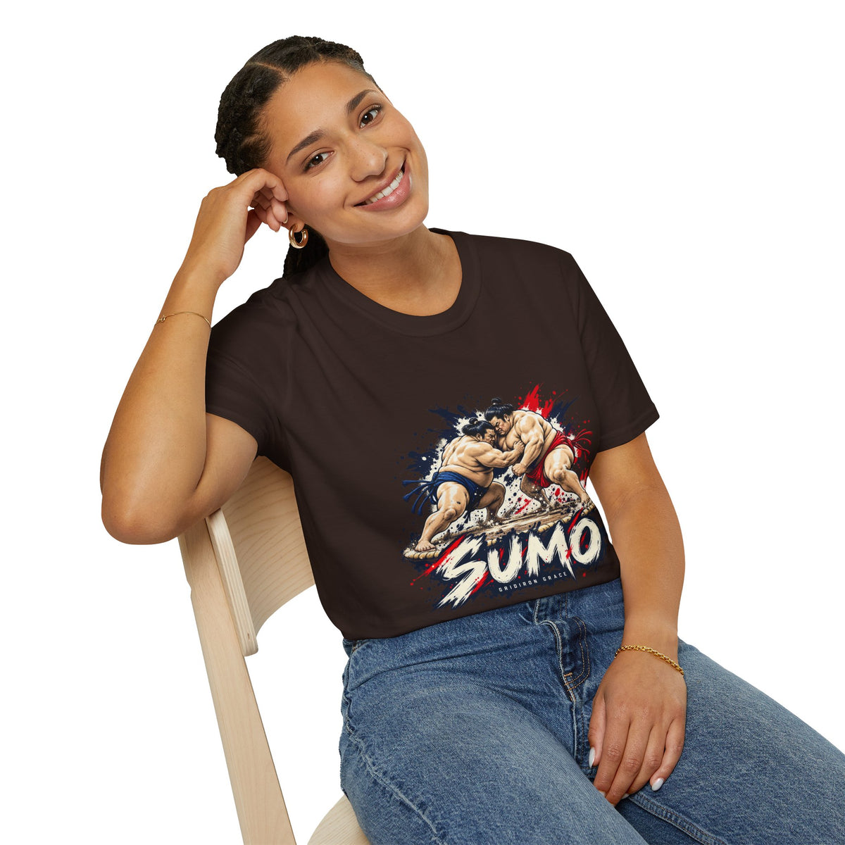 Sumo Wrestling T-Shirt — Vintage Clash Graphic Tee