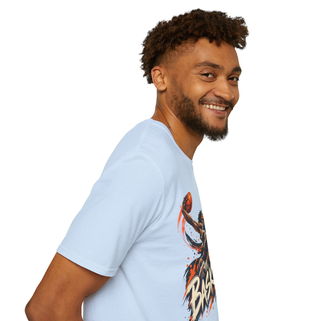 Basketball Dunk Graphic T-Shirt