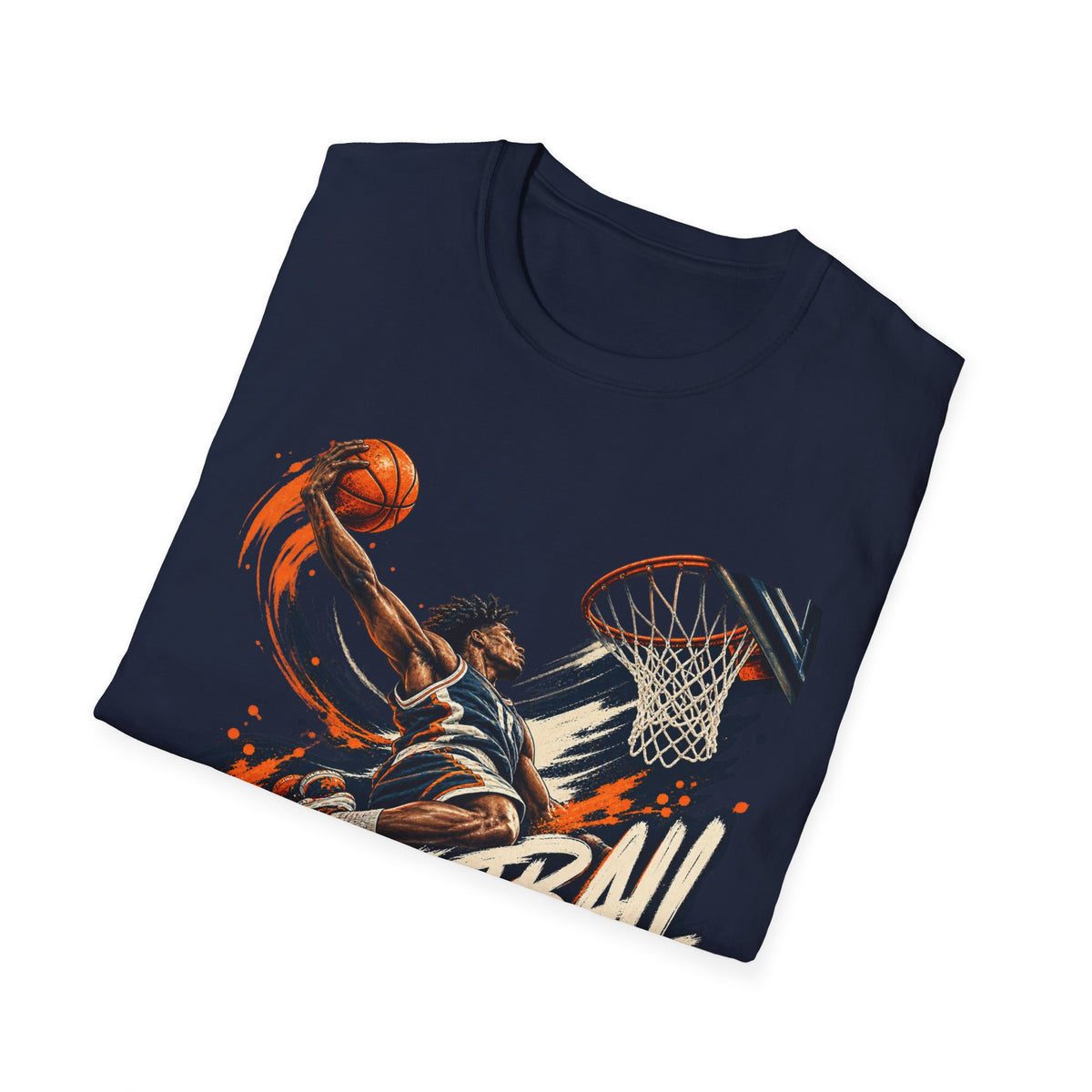Basketball Dunk Graphic T-Shirt