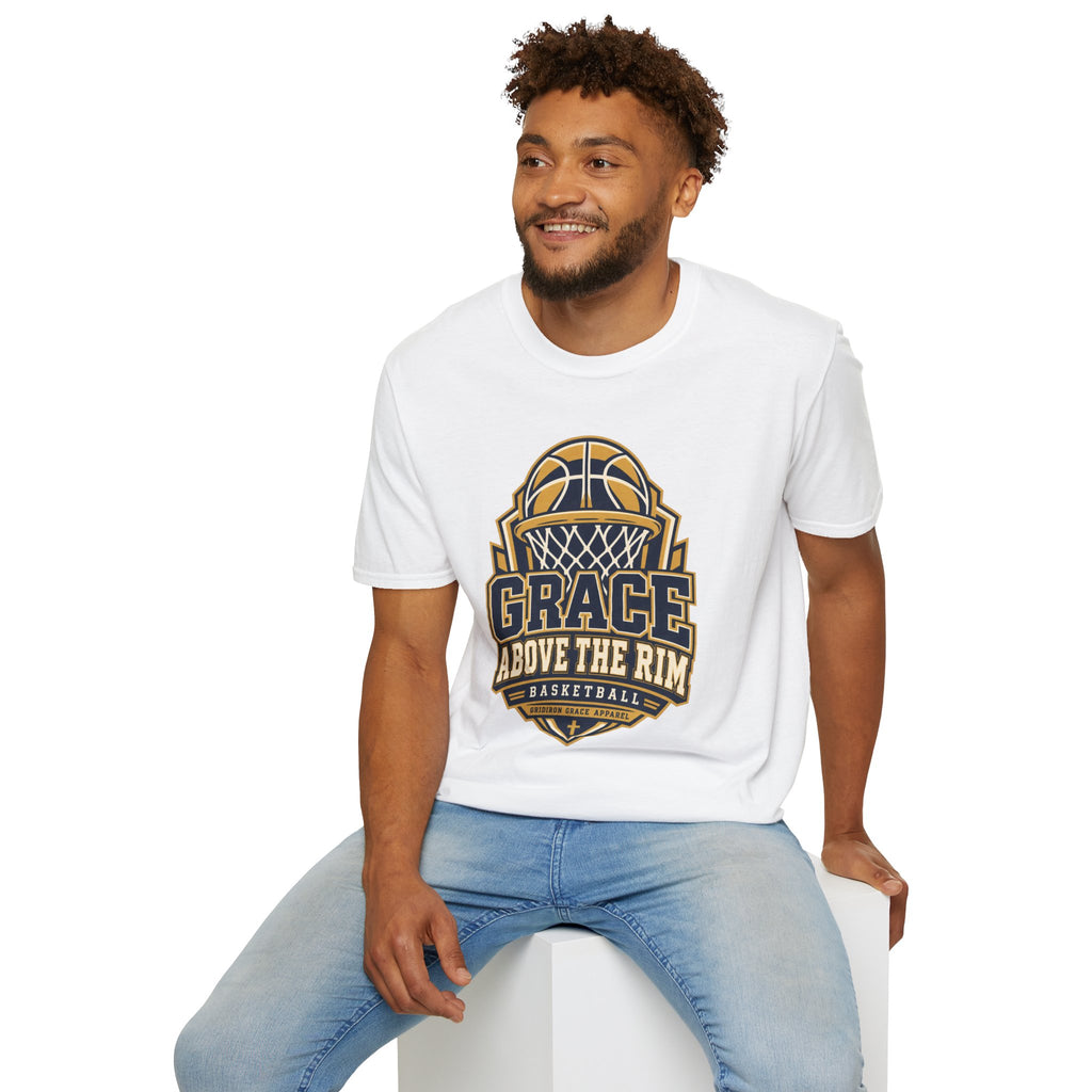 Grace Above the Rim Basketball T-Shirt