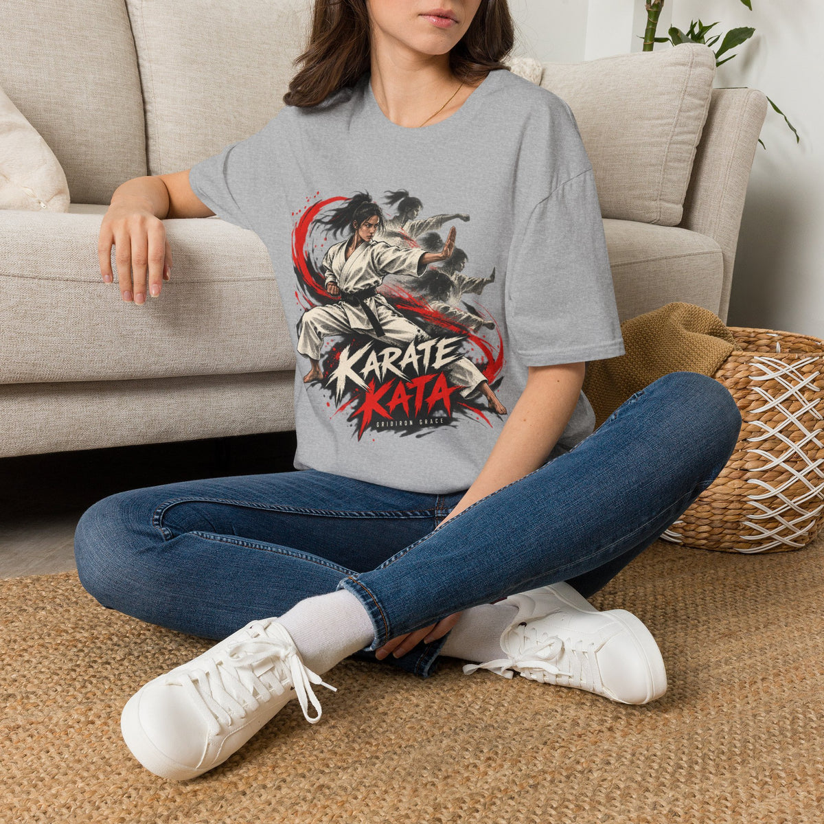 Karate Kata T-Shirt — Dynamic Martial Arts Graphic Tee