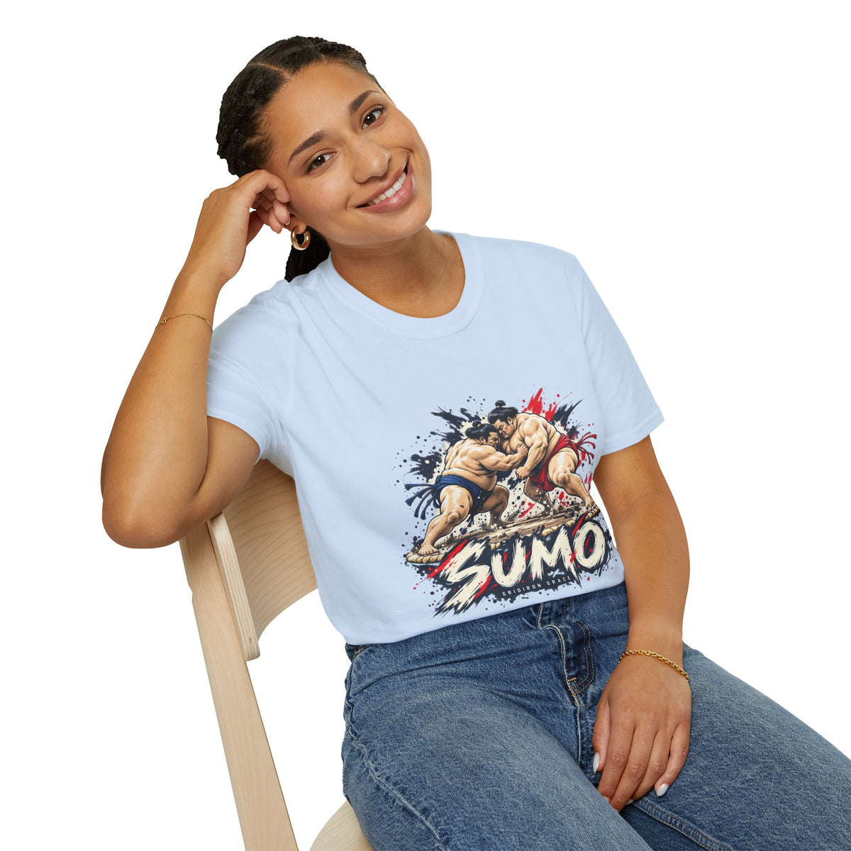 Sumo Wrestling T-Shirt — Vintage Clash Graphic Tee