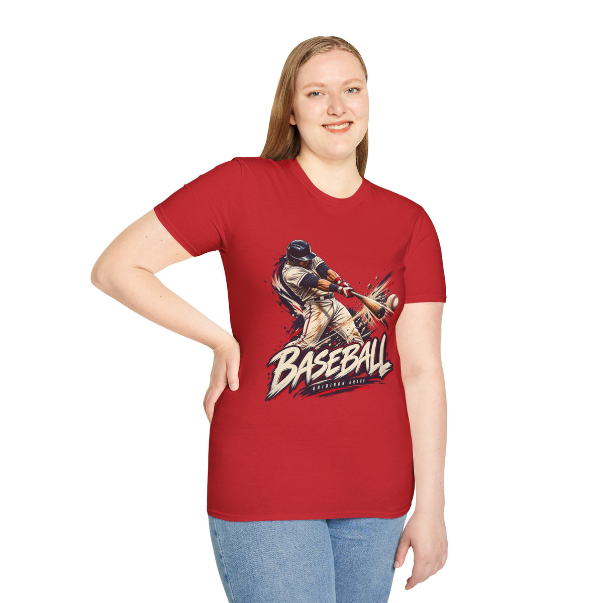 Baseball Batter Graphic T-Shirt — Vintage Action Sports Tee
