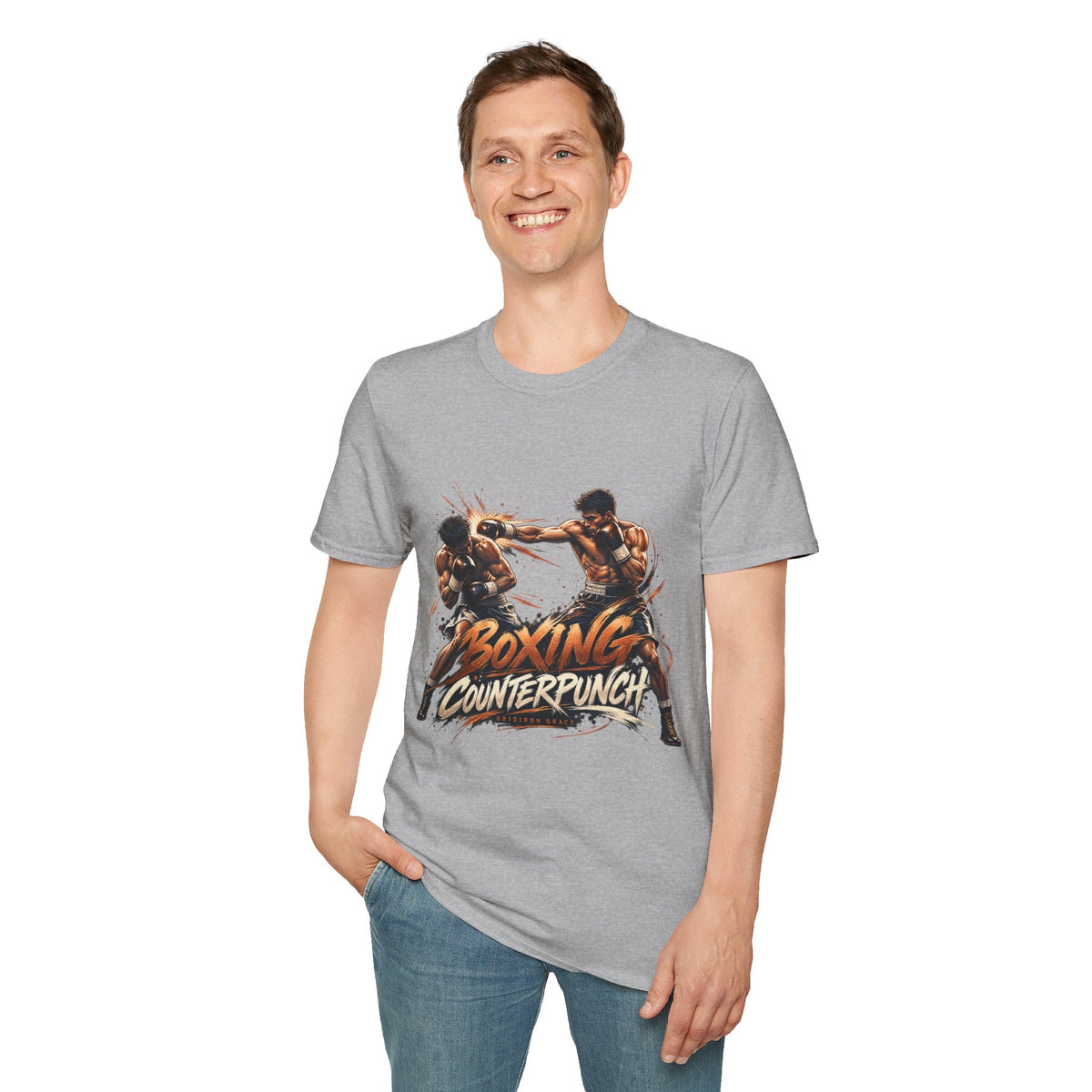 Boxing Counterpunch T-Shirt – Vintage Fight Club Graphic Tee