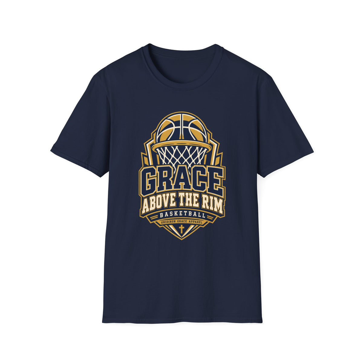 Grace Above the Rim Basketball T-Shirt