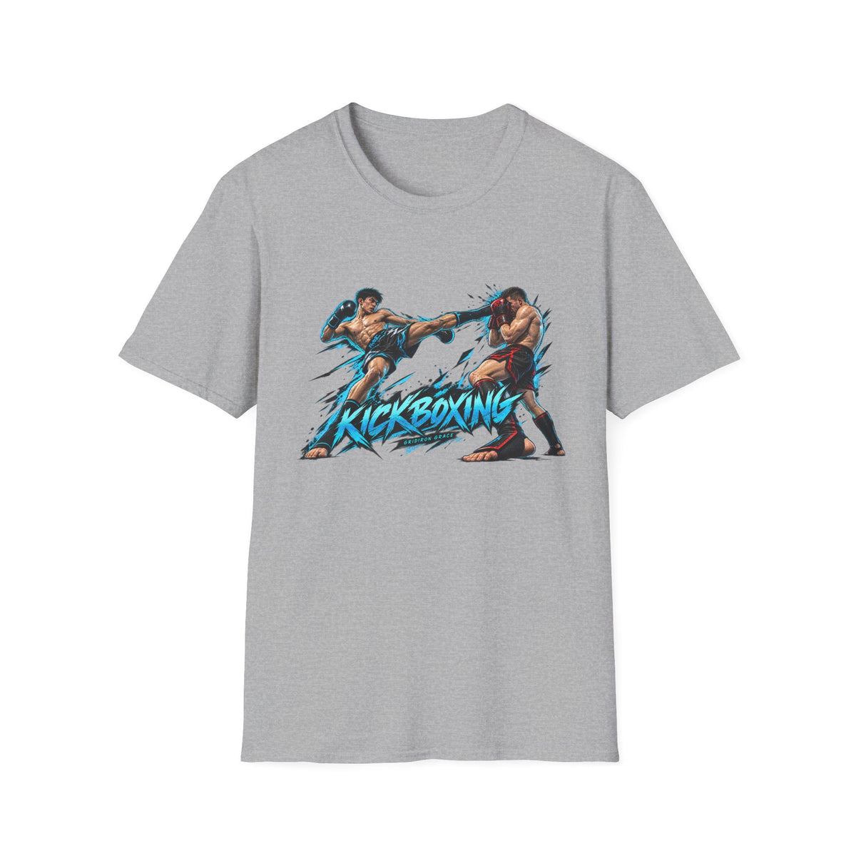 Kickboxing Graphic T-Shirt — Retro Fighters Design