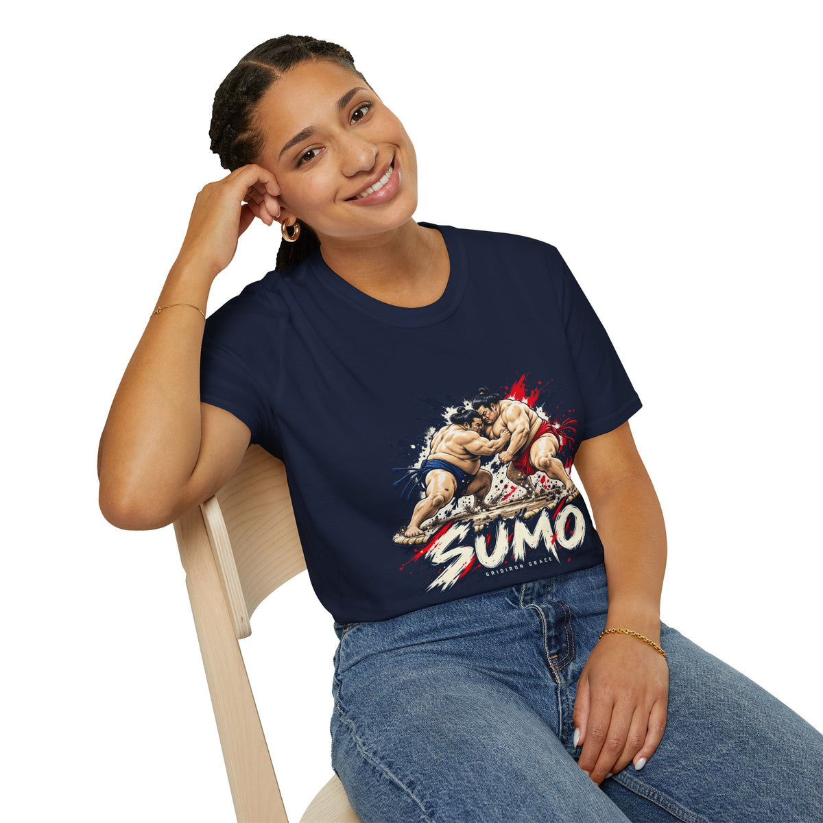Sumo Wrestling T-Shirt — Vintage Clash Graphic Tee