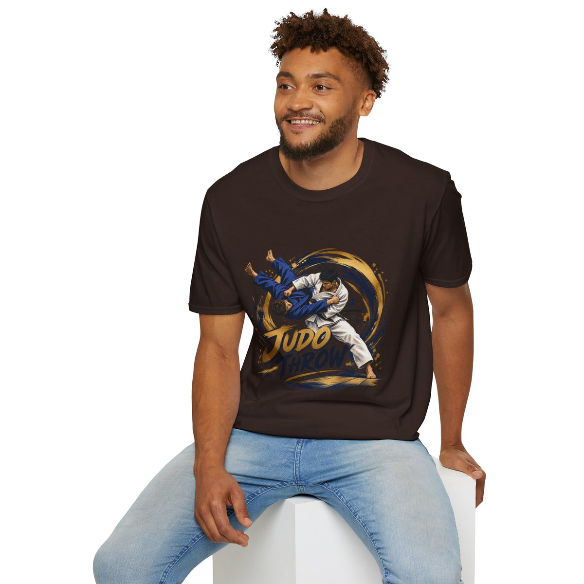 Judo Throw T-Shirt – Dynamic Martial Arts Graphic Tee