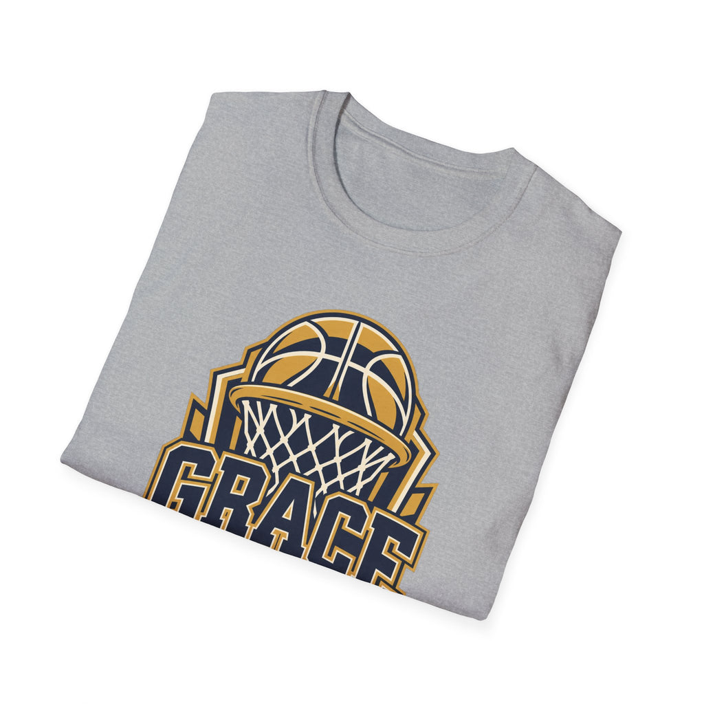 Grace Above the Rim Basketball T-Shirt
