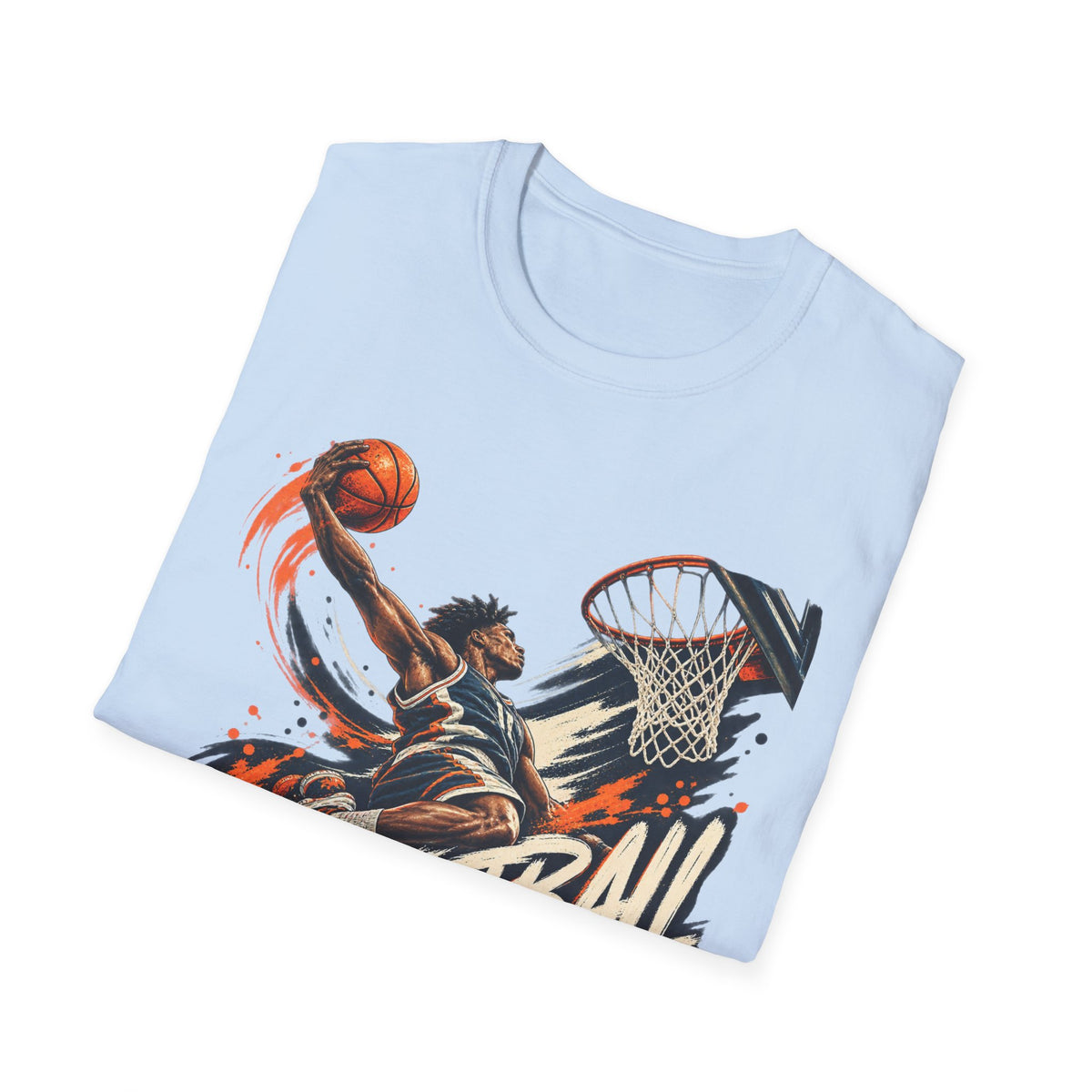 Basketball Dunk Graphic T-Shirt