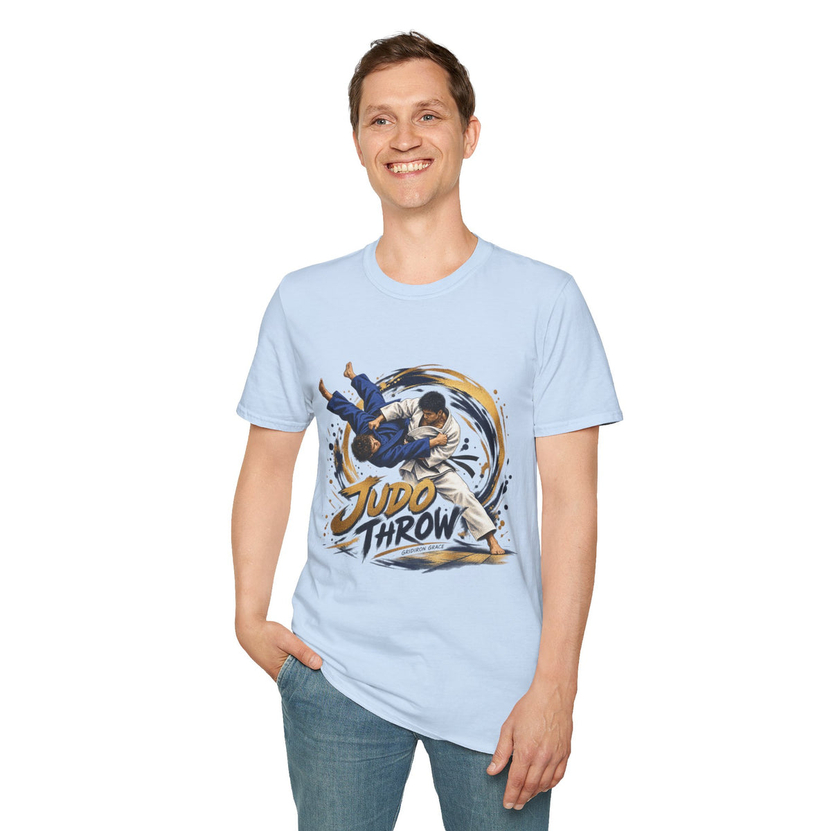 Judo Throw T-Shirt – Dynamic Martial Arts Graphic Tee