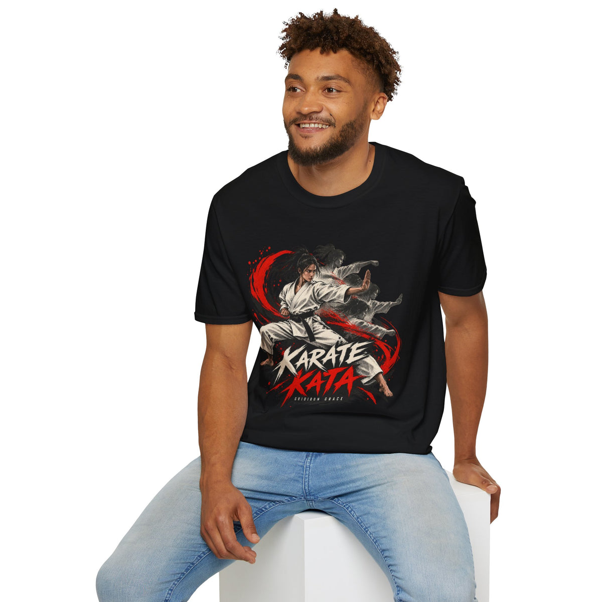 Karate Kata T-Shirt — Dynamic Martial Arts Graphic Tee