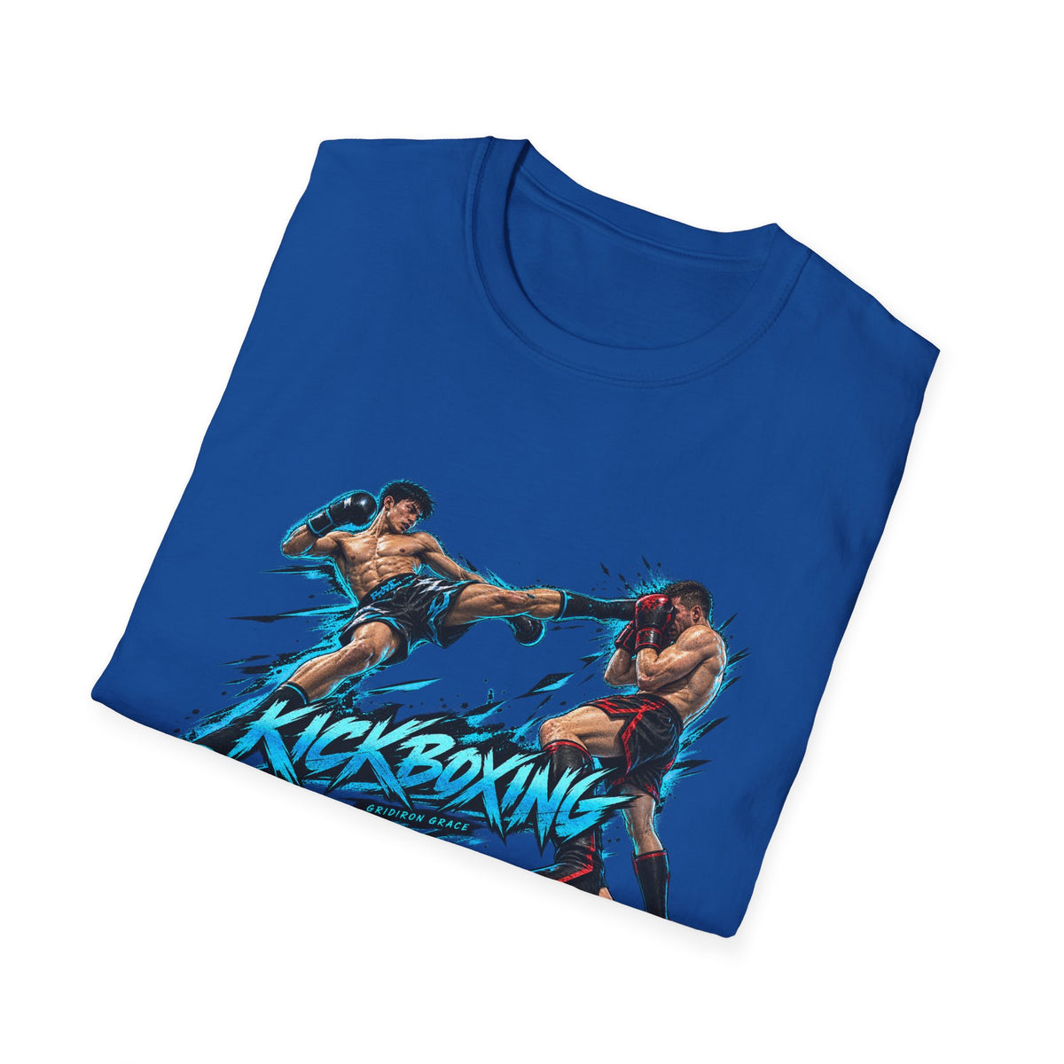 Kickboxing Graphic T-Shirt — Retro Fighters Design