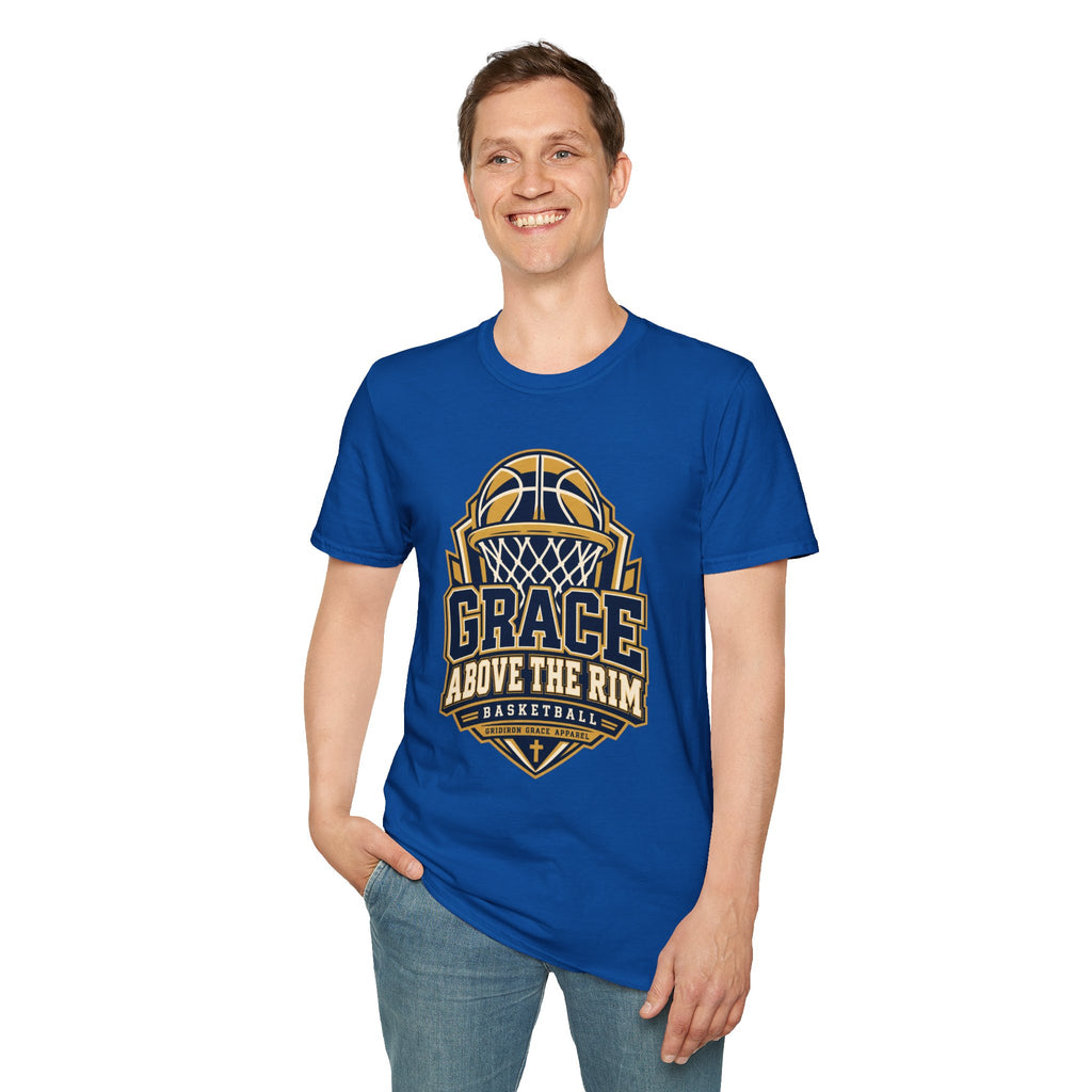 Grace Above the Rim Basketball T-Shirt