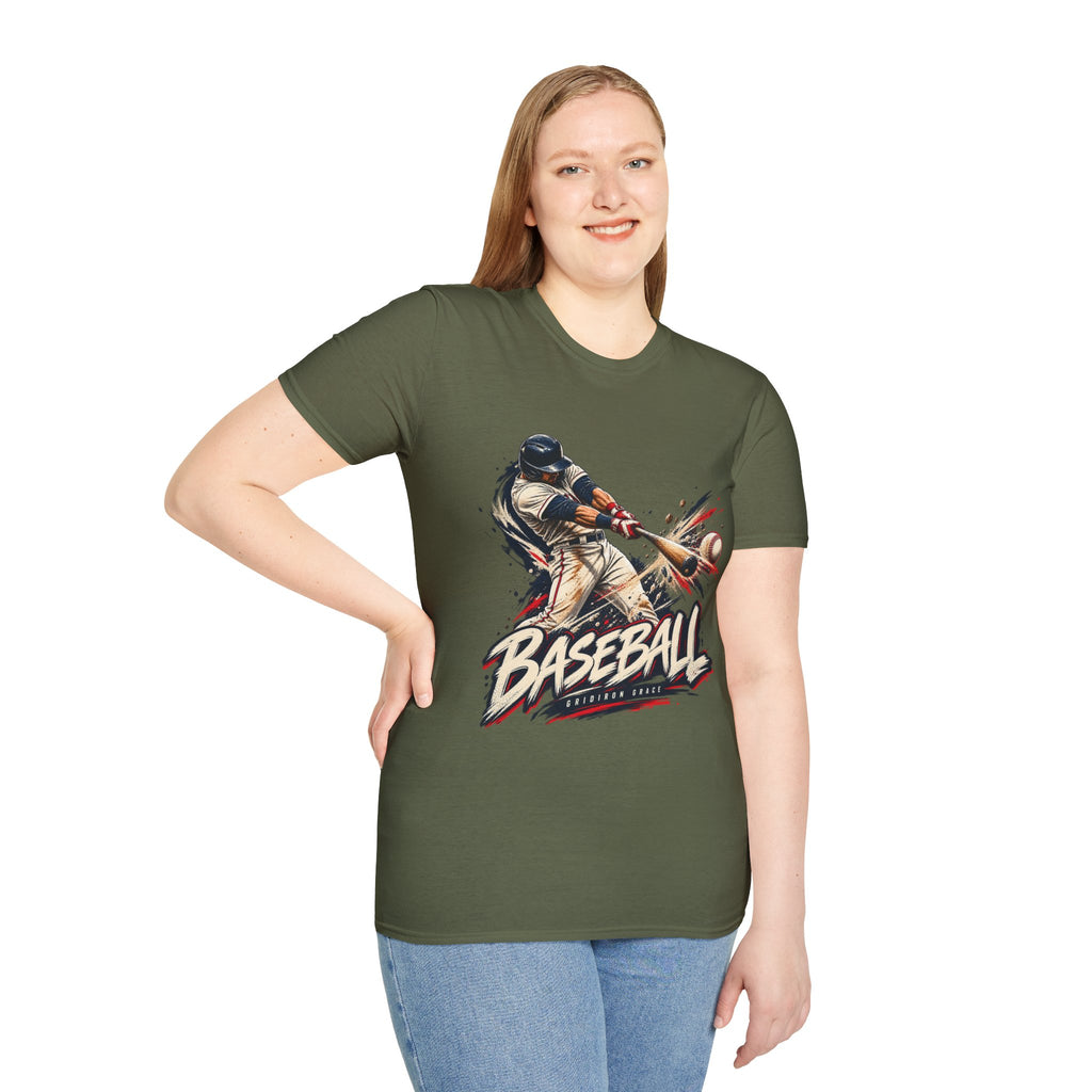 Baseball Batter Graphic T-Shirt — Vintage Action Sports Tee