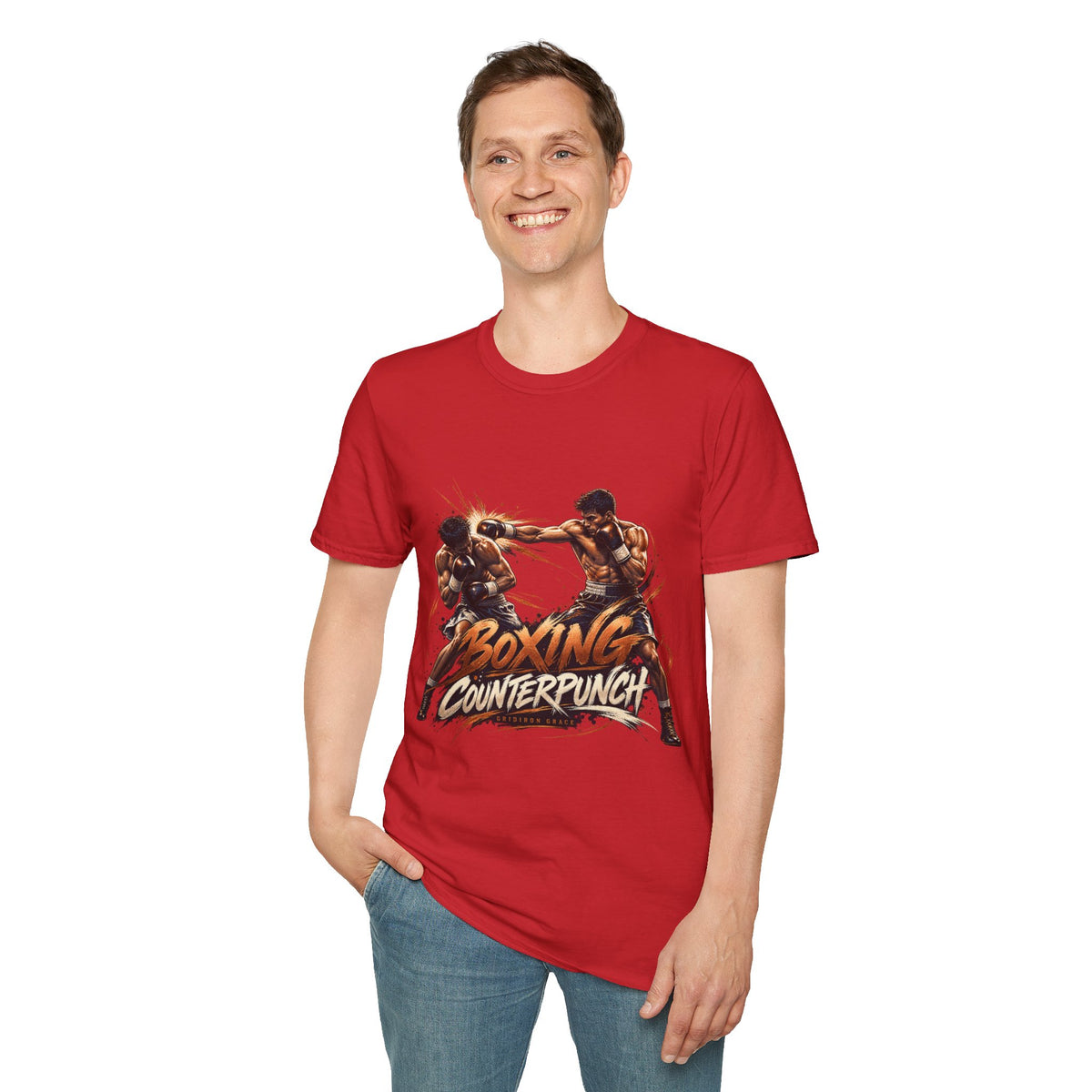 Boxing Counterpunch T-Shirt – Vintage Fight Club Graphic Tee