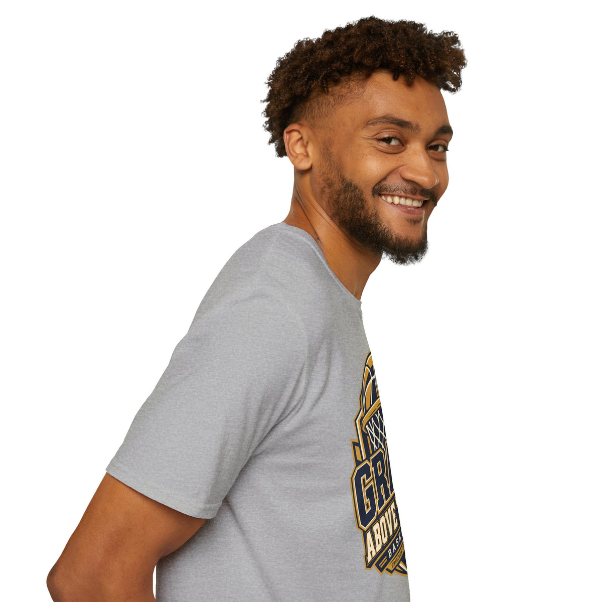 Grace Above the Rim Basketball T-Shirt