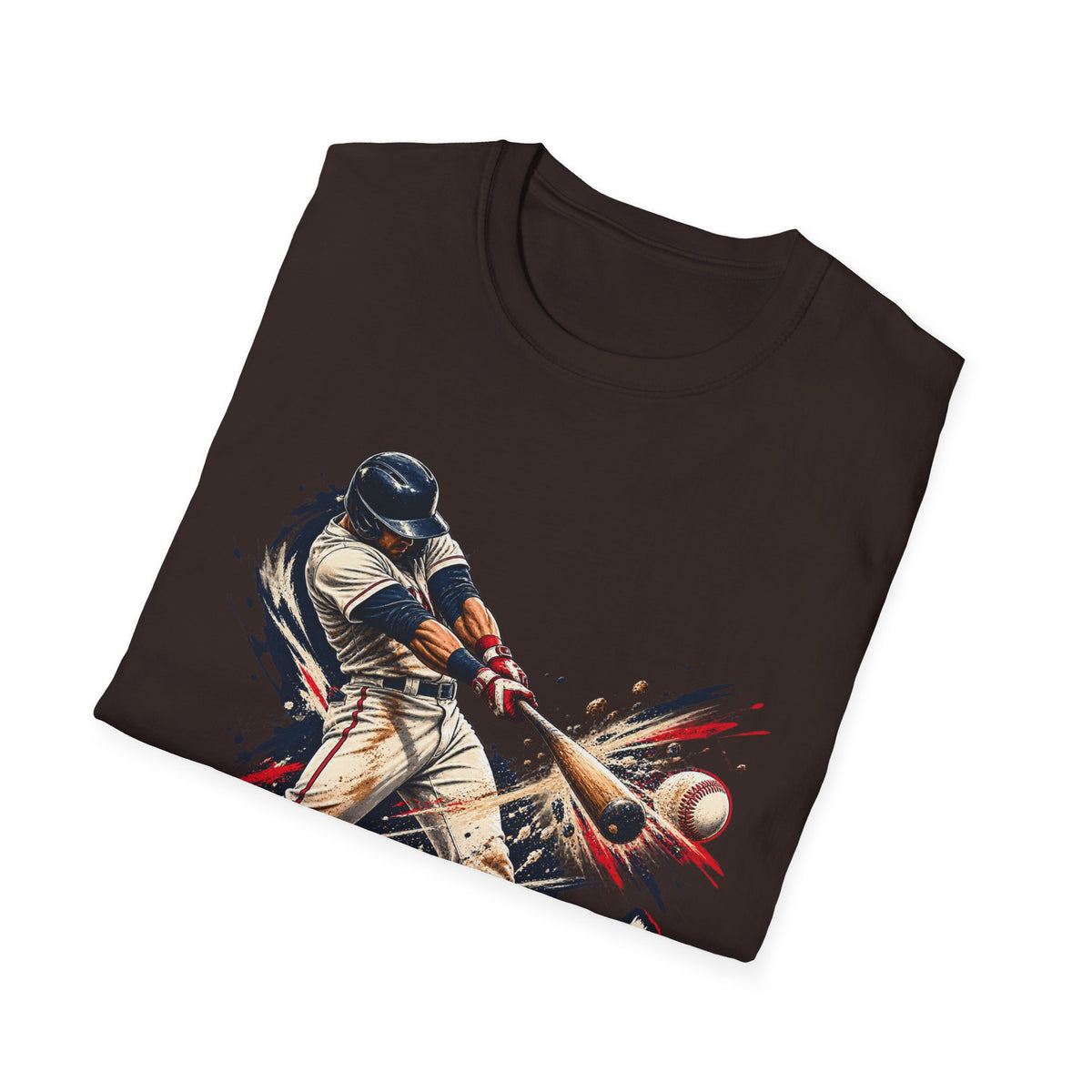 Baseball Batter Graphic T-Shirt — Vintage Action Sports Tee