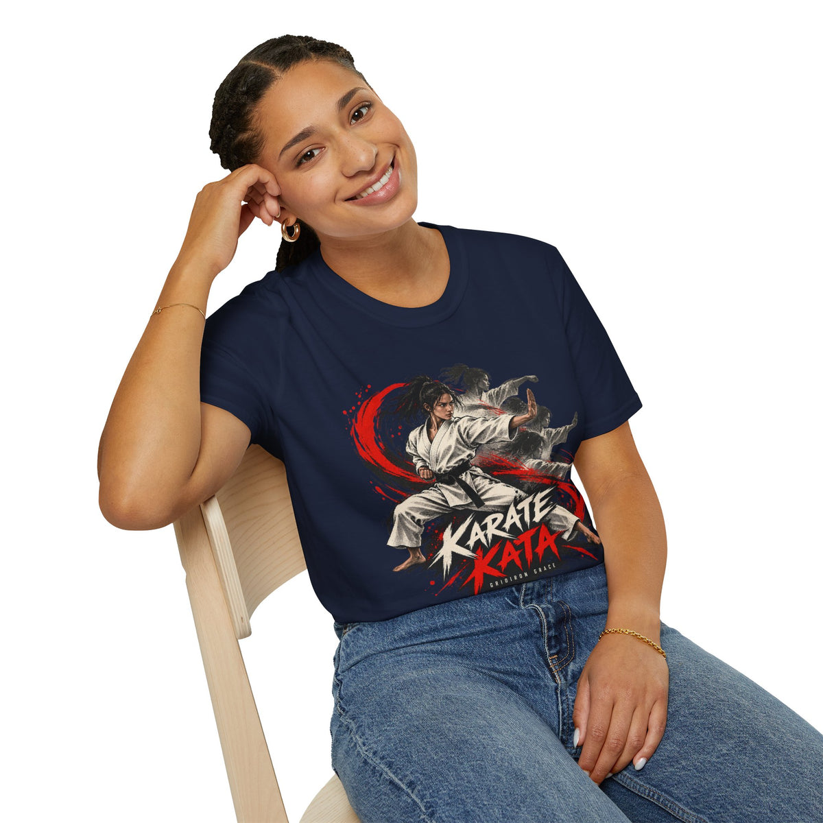 Karate Kata T-Shirt — Dynamic Martial Arts Graphic Tee