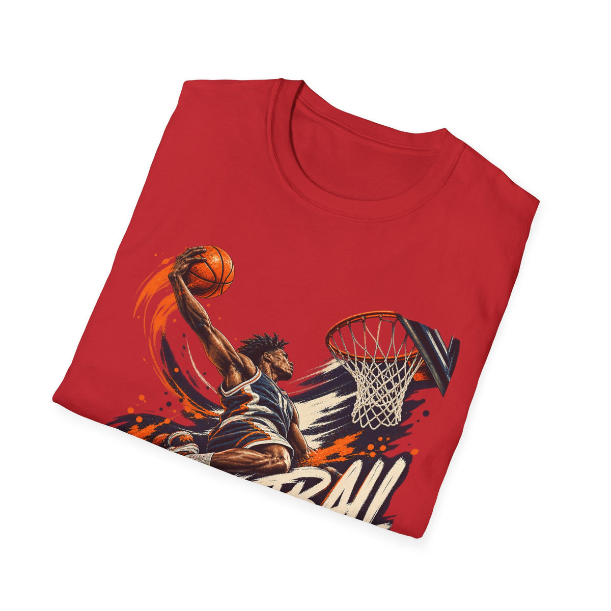 Basketball Dunk Graphic T-Shirt