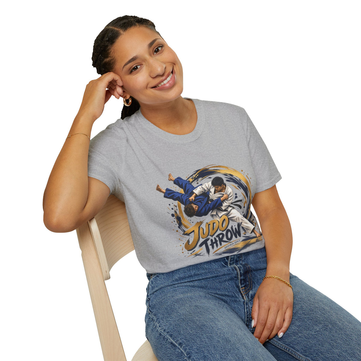 Judo Throw T-Shirt – Dynamic Martial Arts Graphic Tee