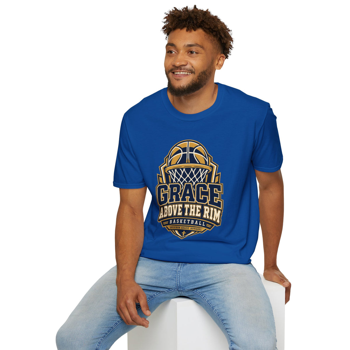Grace Above the Rim Basketball T-Shirt