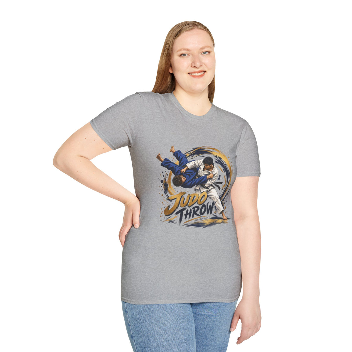 Judo Throw T-Shirt – Dynamic Martial Arts Graphic Tee