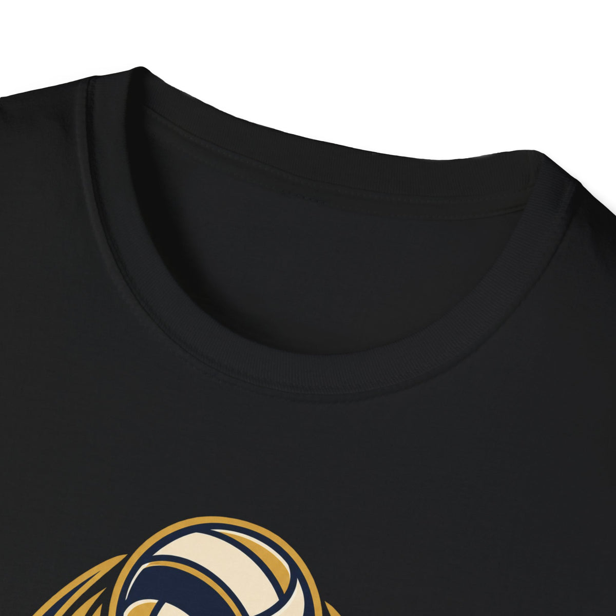 Volleyball "Rise With Grace" T-Shirt — Athletic Team Tee for Players & Fans