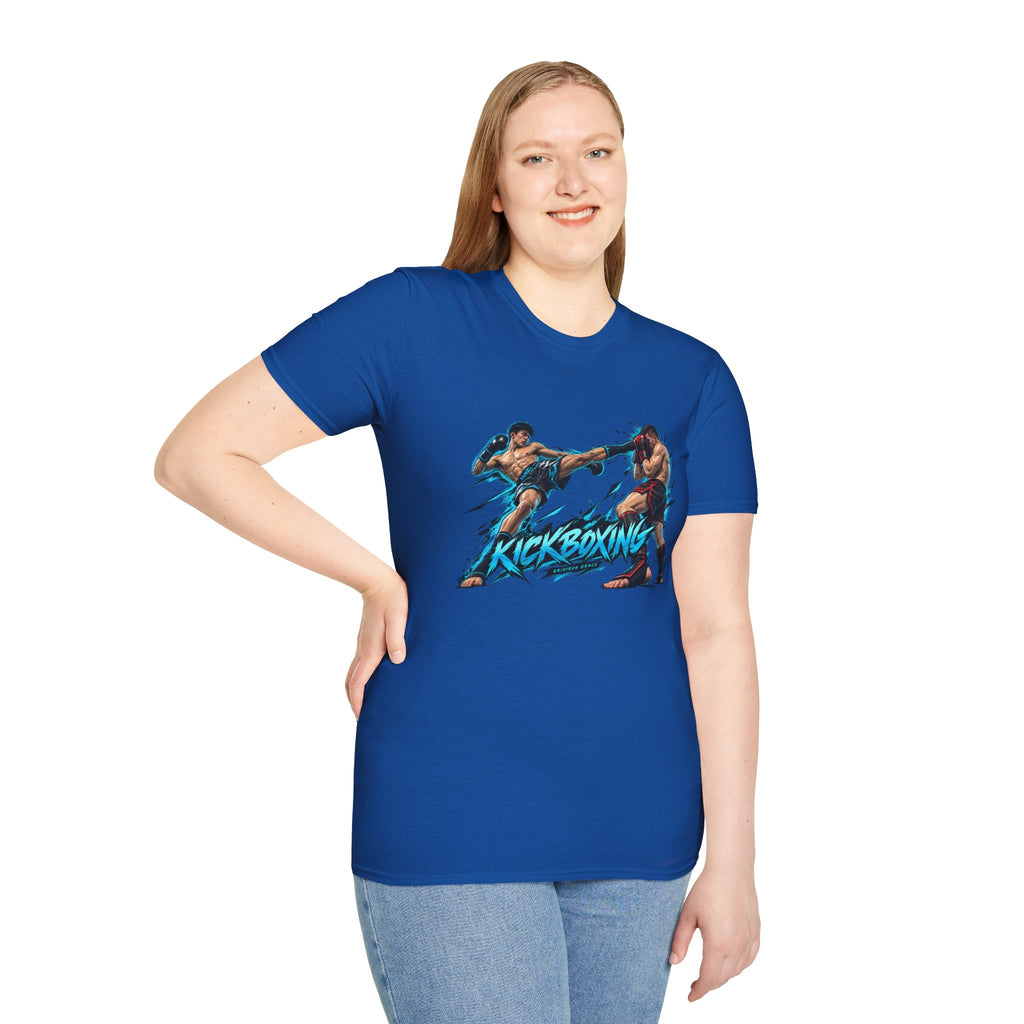 Kickboxing Graphic T-Shirt — Retro Fighters Design