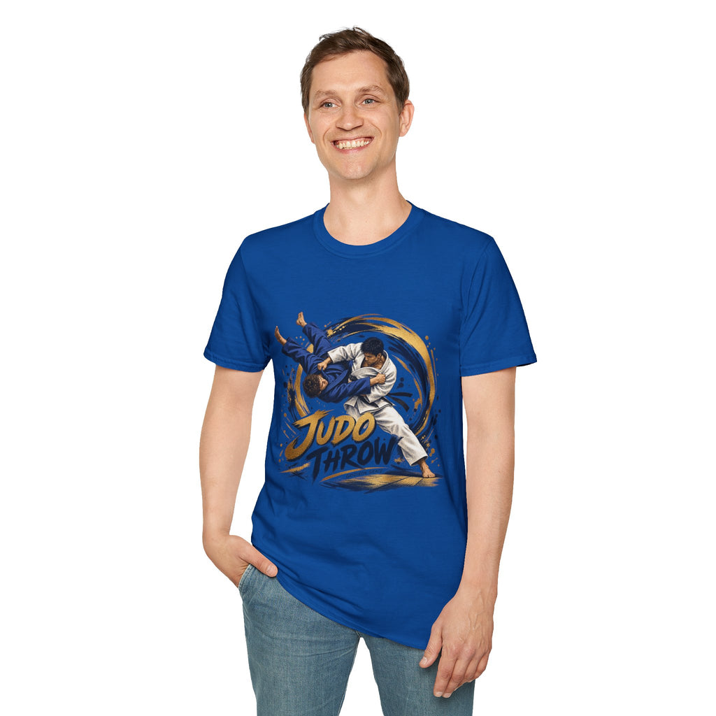 Judo Throw T-Shirt – Dynamic Martial Arts Graphic Tee