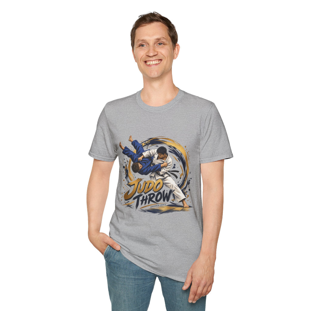 Judo Throw T-Shirt – Dynamic Martial Arts Graphic Tee