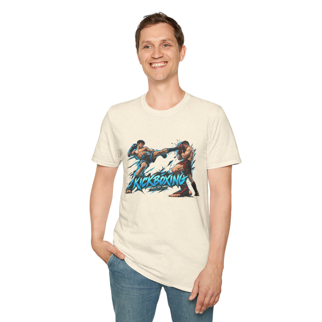 Kickboxing Graphic T-Shirt — Retro Fighters Design
