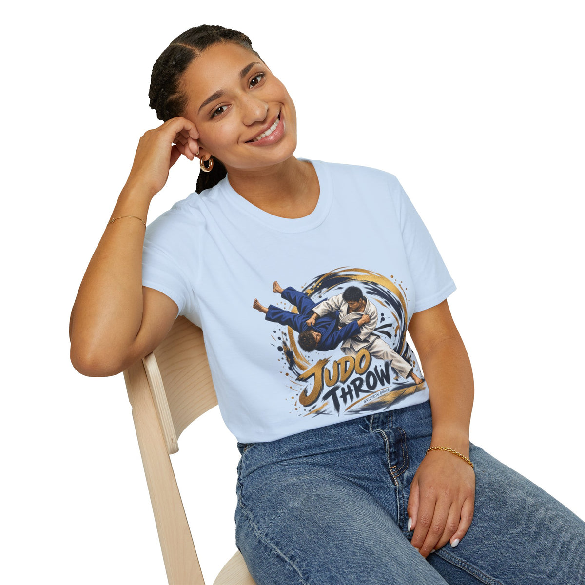 Judo Throw T-Shirt – Dynamic Martial Arts Graphic Tee