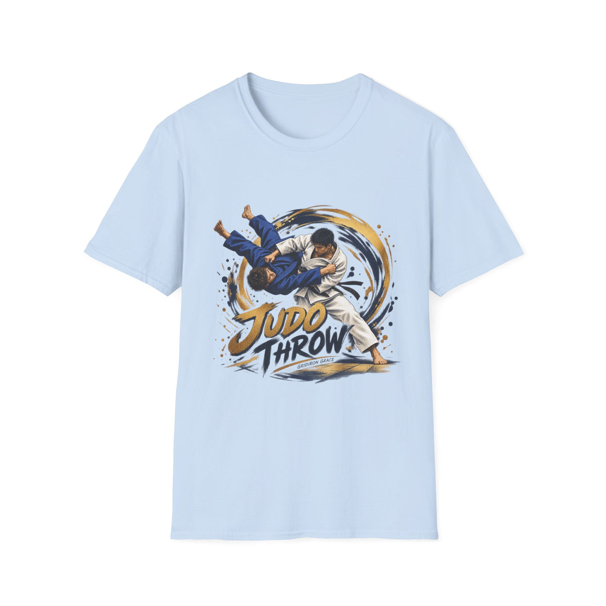 Judo Throw T-Shirt – Dynamic Martial Arts Graphic Tee