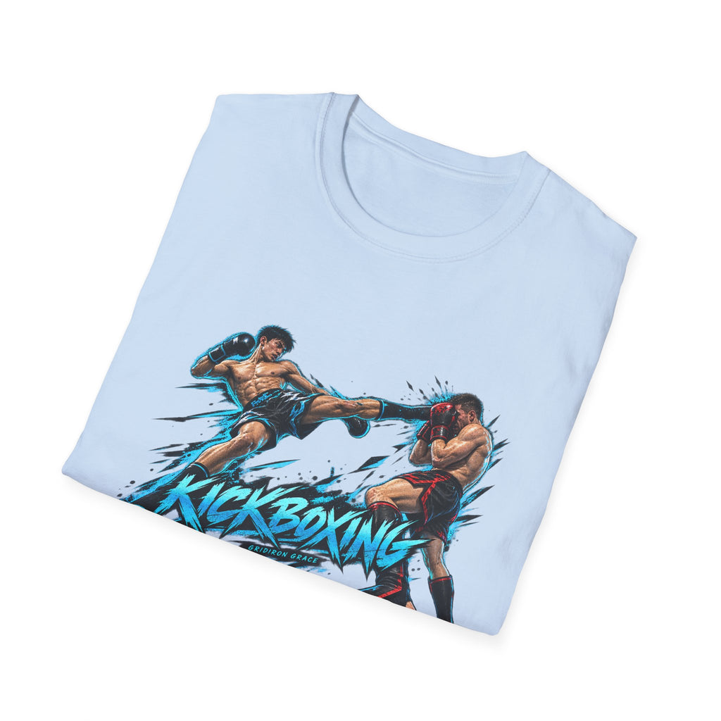 Kickboxing Graphic T-Shirt — Retro Fighters Design