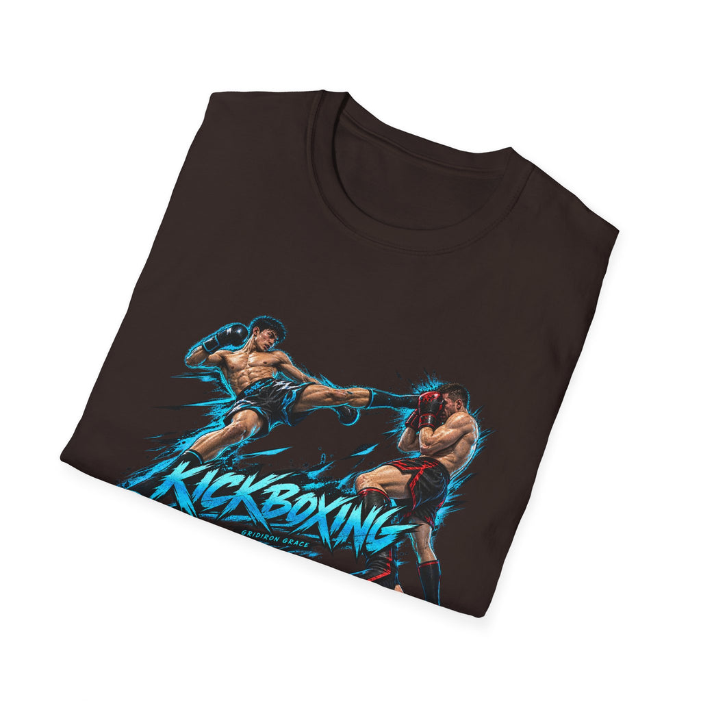 Kickboxing Graphic T-Shirt — Retro Fighters Design