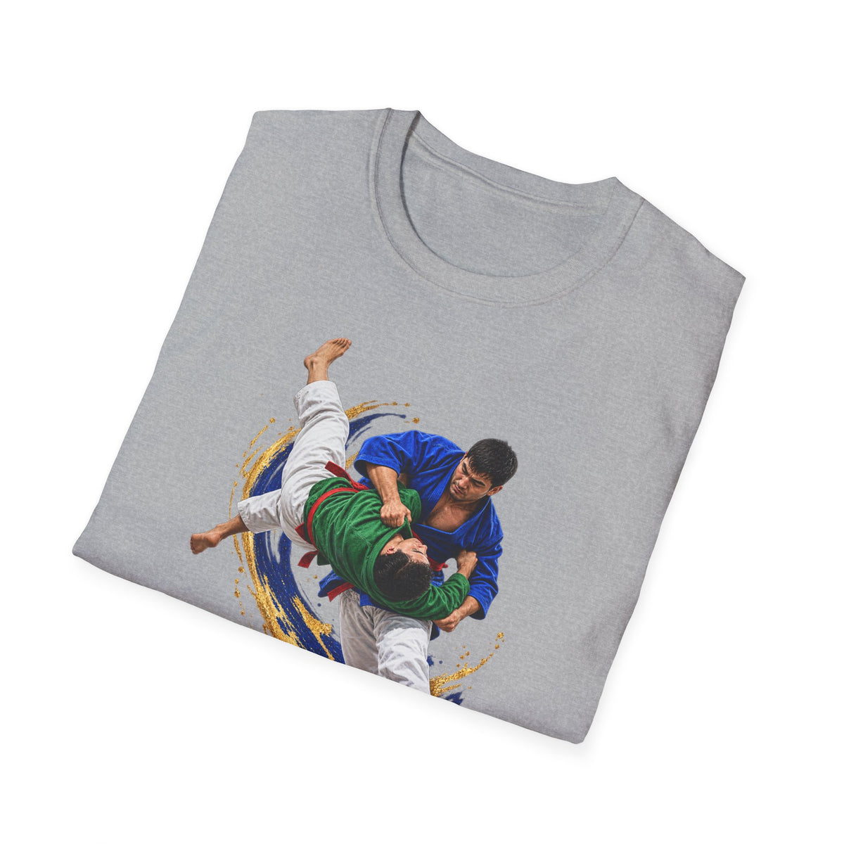 Kurash Wrestling T-Shirt — Traditional Kurash Throw Graphic Tee