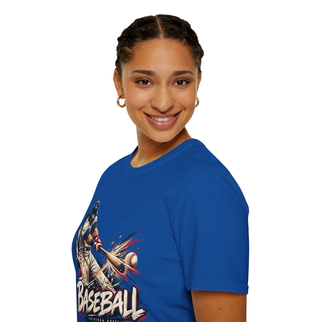 Baseball Batter Graphic T-Shirt — Vintage Action Sports Tee