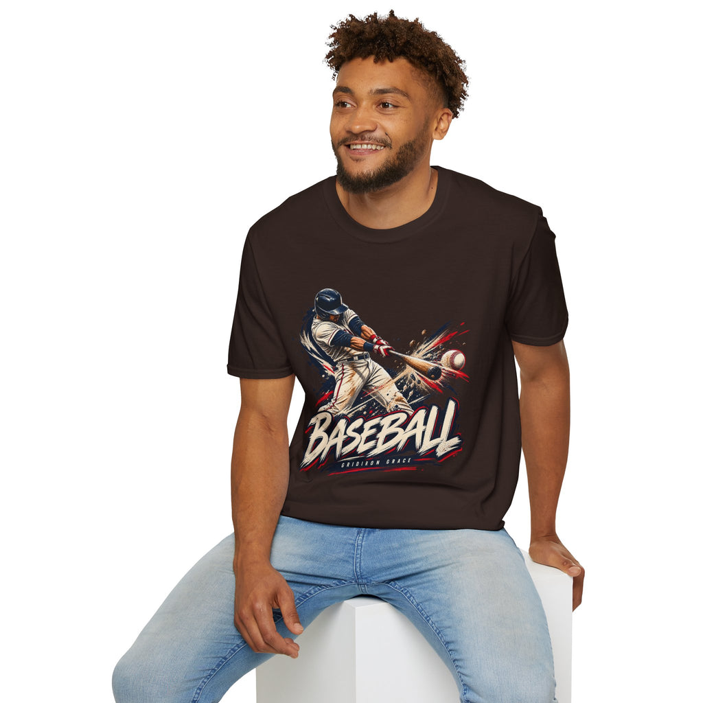 Baseball Batter Graphic T-Shirt — Vintage Action Sports Tee