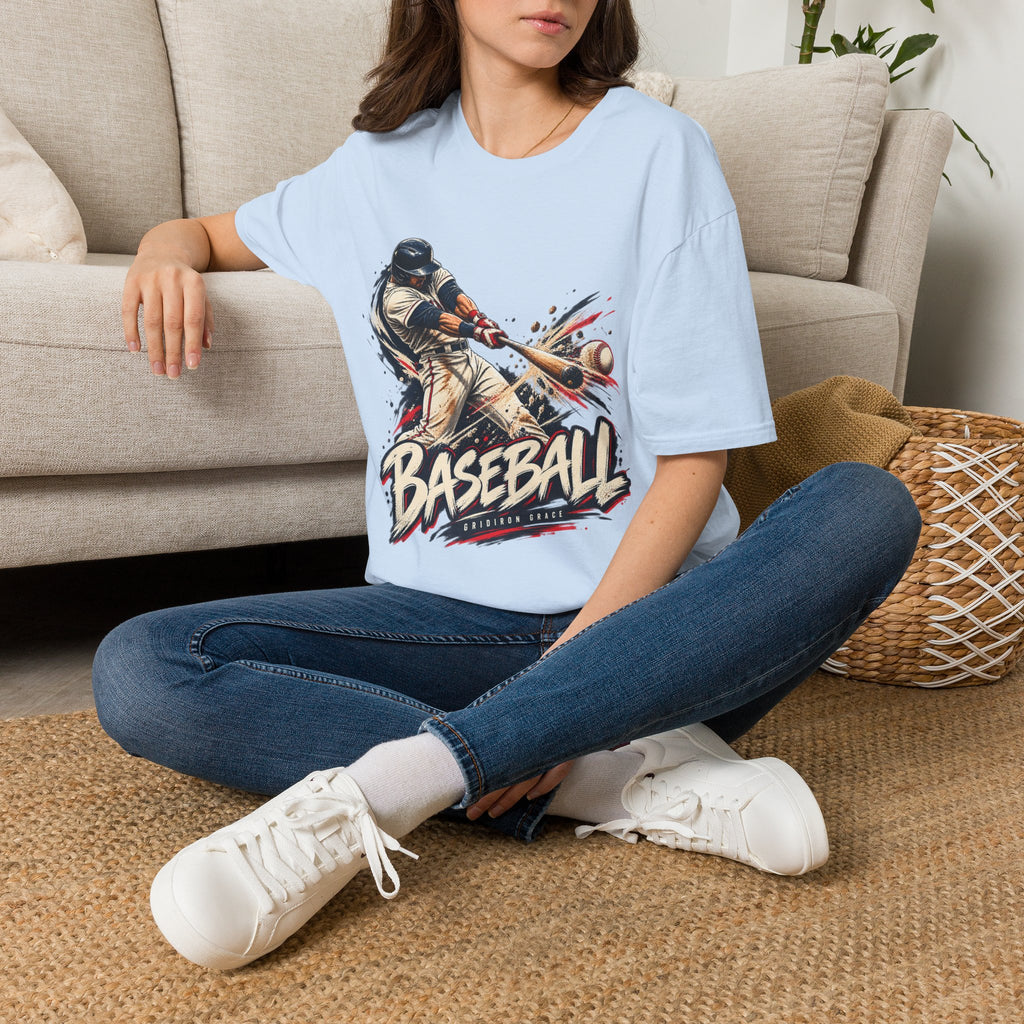 Baseball Batter Graphic T-Shirt — Vintage Action Sports Tee
